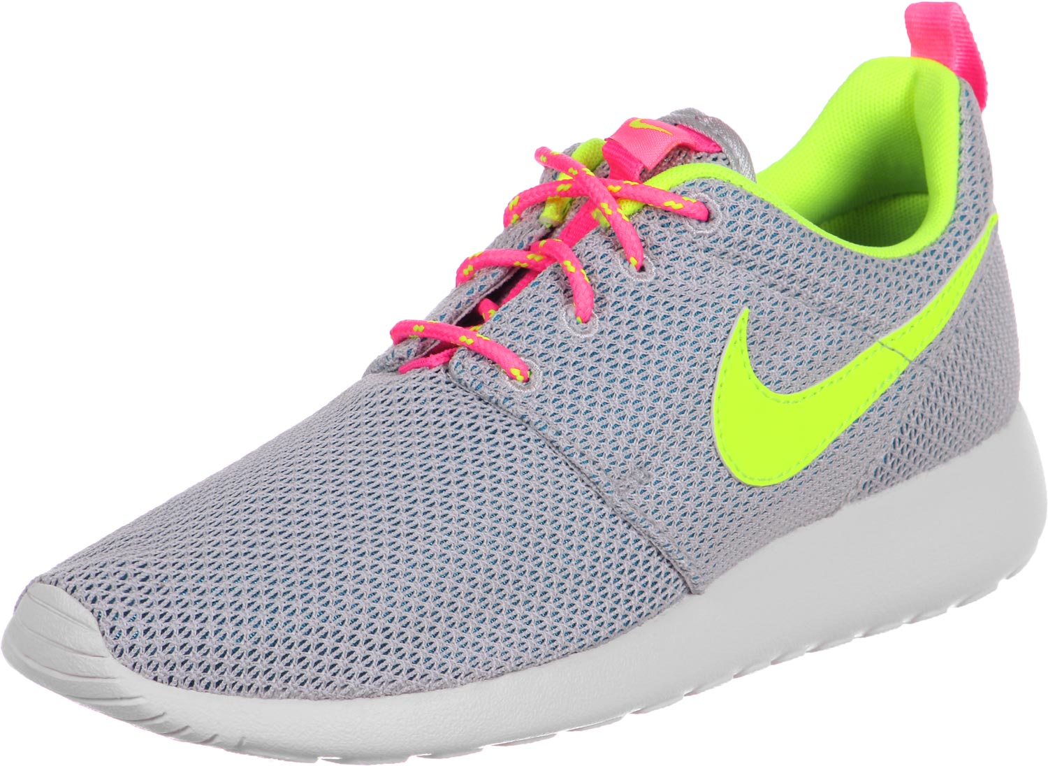 nike roshe run youth gs chaussures gris jaune, FVGTP6201680 Nike Roshe One Chaussures Gs Jeunesse Gris Jaune Online Outlet